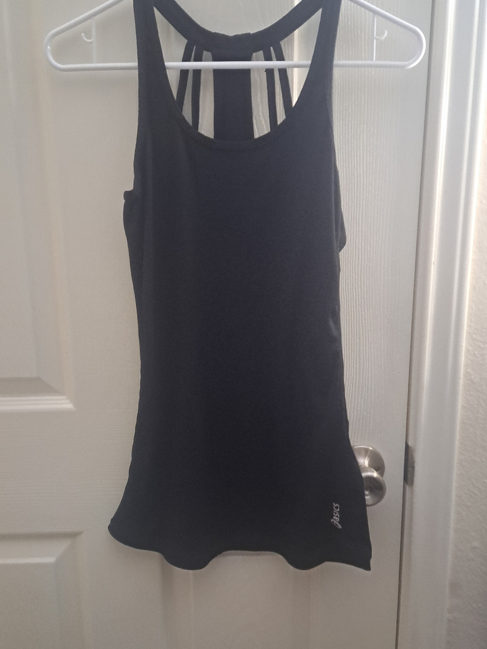 Asics Black Women's Strappy Racerback Tank